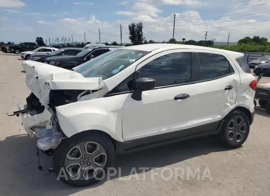 FORD ECOSPORT S 2018 vin MAJ3P1RE6JC235019 from auto auction Copart