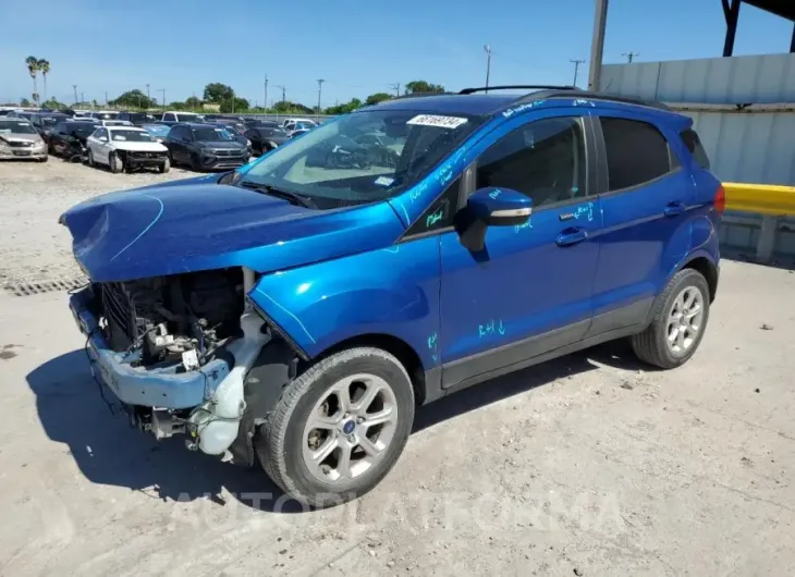 FORD ECOSPORT S 2019 vin MAJ3S2GEXKC254889 from auto auction Copart