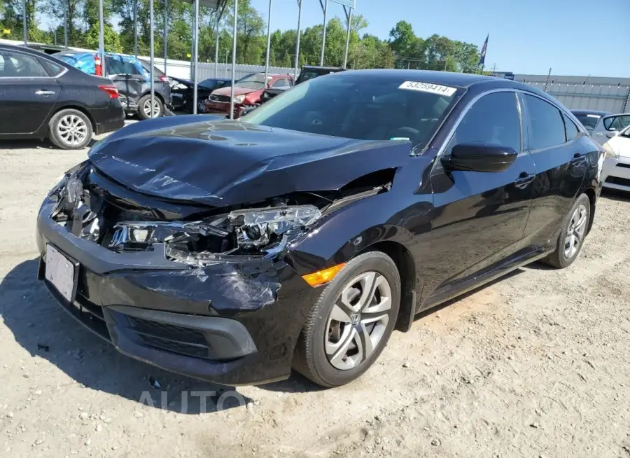 HONDA CIVIC LX 2016 vin 19XFC2F56GE018293 from auto auction Copart