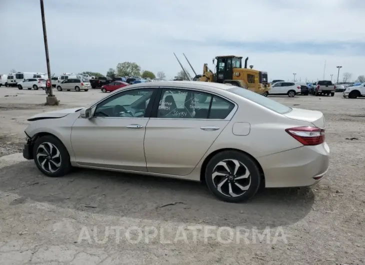 HONDA ACCORD EX 2016 vin 1HGCR2F7XGA245333 from auto auction Copart