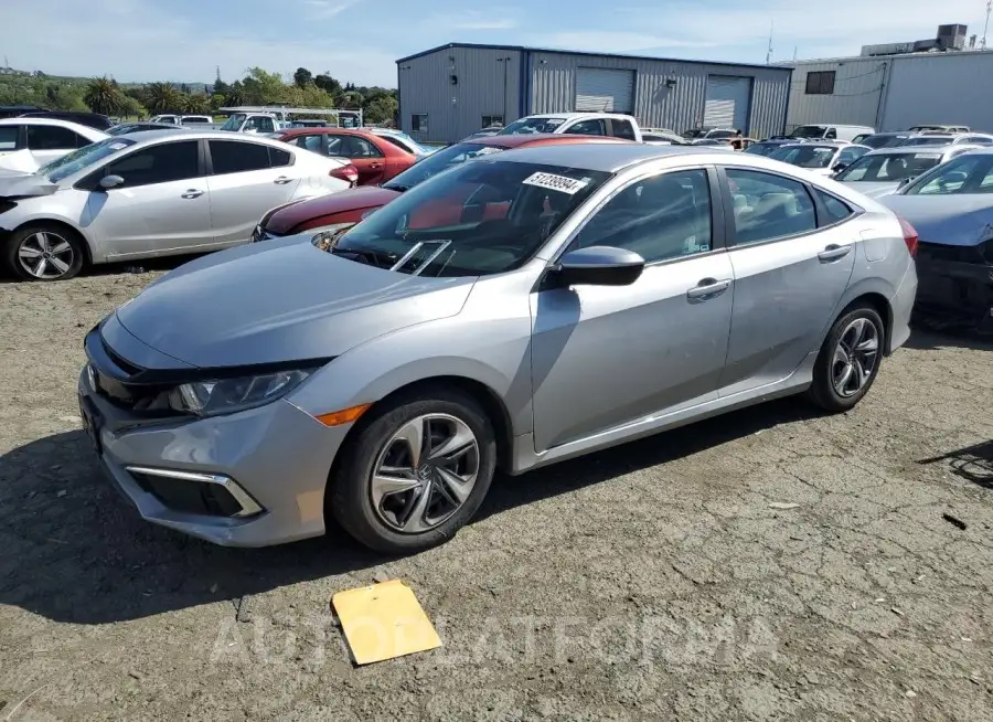 HONDA CIVIC LX 2019 vin 2HGFC2F66KH592061 from auto auction Copart