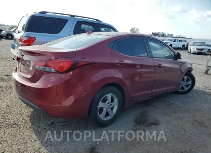 HYUNDAI elantra se 2015 vin 5NPDH4AE2FH595392 from auto auction Copart