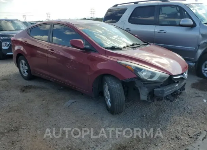 HYUNDAI elantra se 2015 vin 5NPDH4AE2FH595392 from auto auction Copart