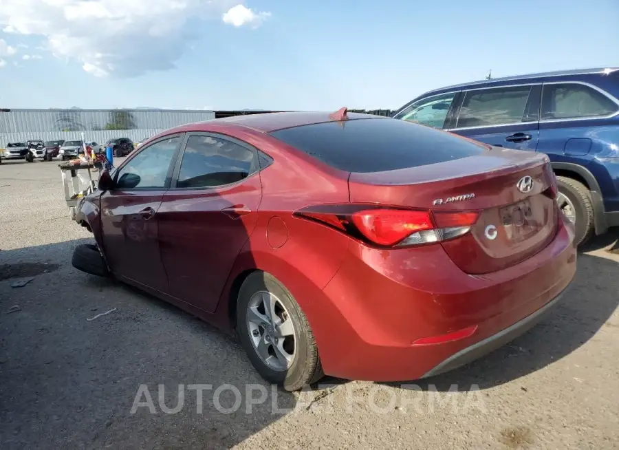 HYUNDAI elantra se 2015 vin 5NPDH4AE2FH595392 from auto auction Copart