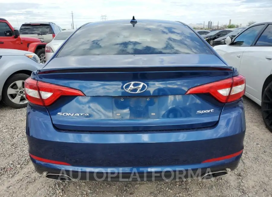 HYUNDAI SONATA SPO 2017 vin 5NPE34AF8HH542968 from auto auction Copart