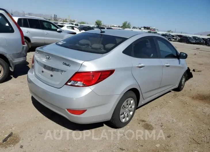 HYUNDAI ACCENT GLS 2015 vin KMHCT4AE0FU911948 from auto auction Copart