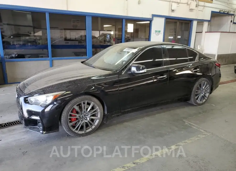 INFINITI Q50 RED SP 2018 vin JN1FV7AP5JM461143 from auto auction Copart