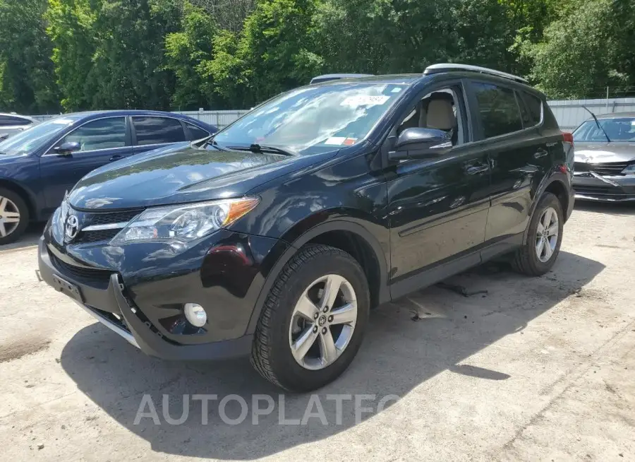 TOYOTA RAV4 XLE 2015 vin 2T3RFREV6FW371859 from auto auction Copart