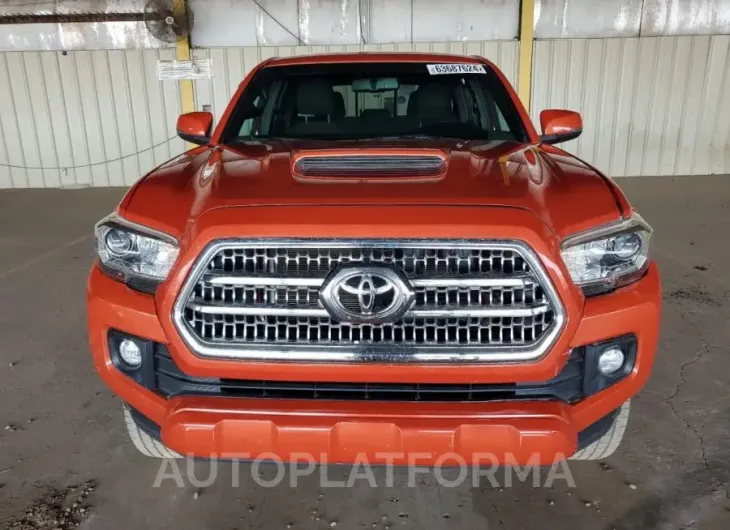 TOYOTA TACOMA DOU 2017 vin 3TMAZ5CN3HM038281 from auto auction Copart