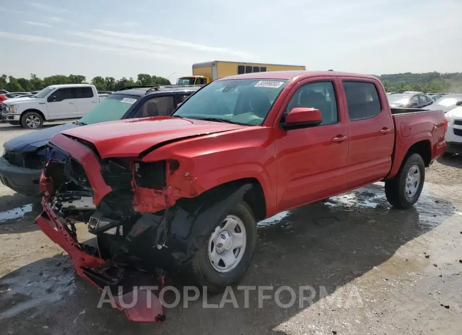 TOYOTA TACOMA DOU 2021 vin 3TMCZ5AN3MM370162 from auto auction Copart