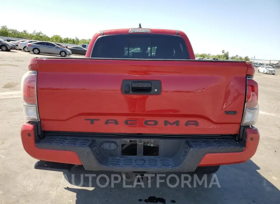 TOYOTA TACOMA DOU 2021 vin 3TMCZ5ANXMM388383 from auto auction Copart