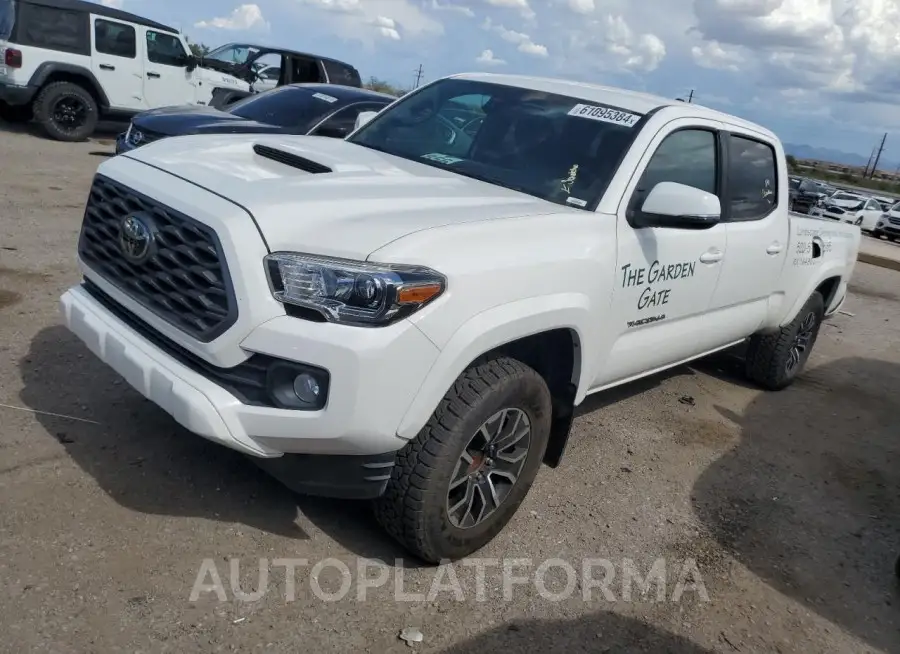 TOYOTA TACOMA DOU 2021 vin 3TYBZ5DN8MT000949 from auto auction Copart