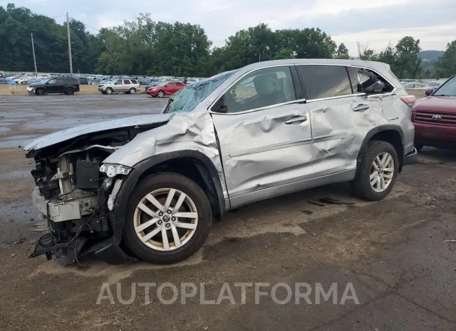 TOYOTA HIGHLANDER 2016 vin 5TDBKRFH6GS303991 from auto auction Copart