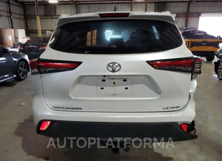 TOYOTA HIGHLANDER 2022 vin 5TDBZRBH8NS581242 from auto auction Copart