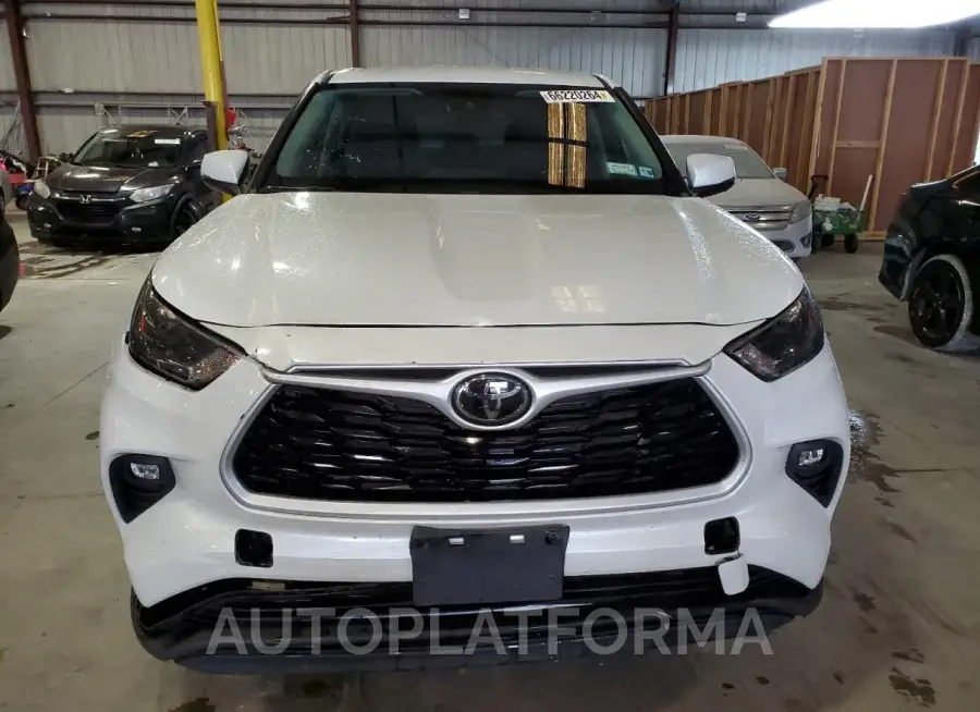 TOYOTA HIGHLANDER 2022 vin 5TDBZRBH8NS581242 from auto auction Copart