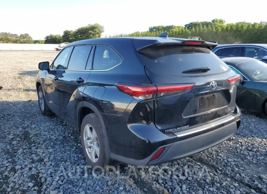 TOYOTA HIGHLANDER 2021 vin 5TDCZRBH2MS138362 from auto auction Copart