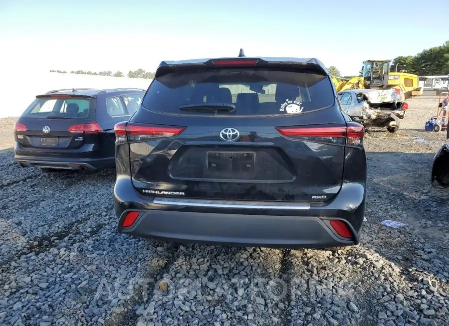 TOYOTA HIGHLANDER 2021 vin 5TDCZRBH2MS138362 from auto auction Copart