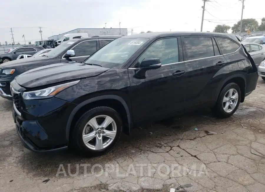 TOYOTA HIGHLANDER 2020 vin 5TDCZRBH9LS512898 from auto auction Copart