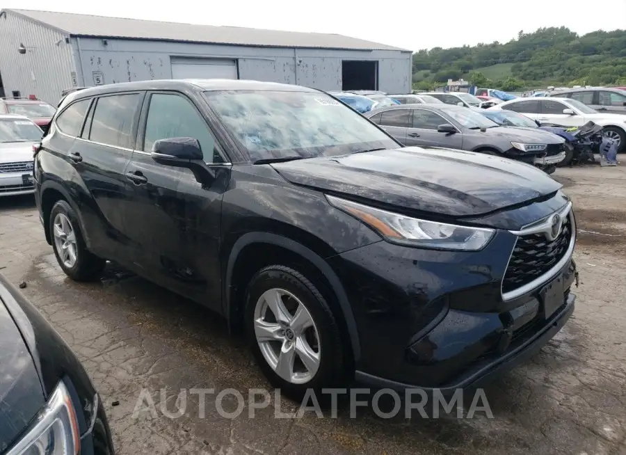 TOYOTA HIGHLANDER 2020 vin 5TDCZRBH9LS512898 from auto auction Copart