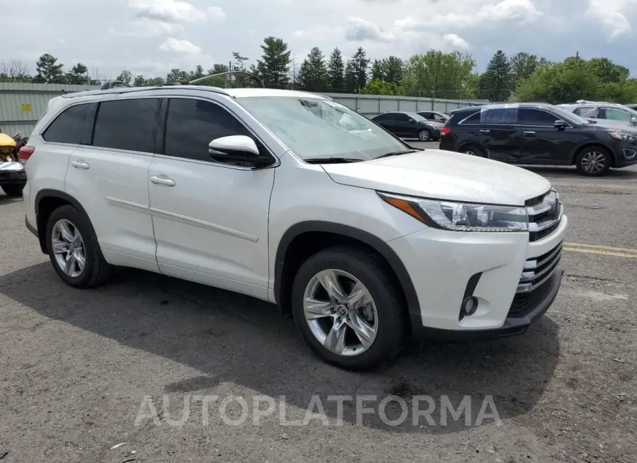 TOYOTA HIGHLANDER 2018 vin 5TDDZRFH8JS863944 from auto auction Copart