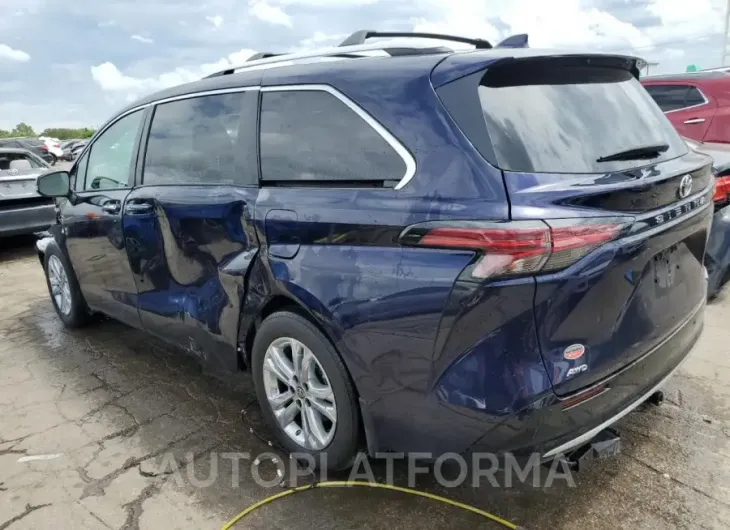 TOYOTA SIENNA LIM 2022 vin 5TDESKFCXNS056965 from auto auction Copart