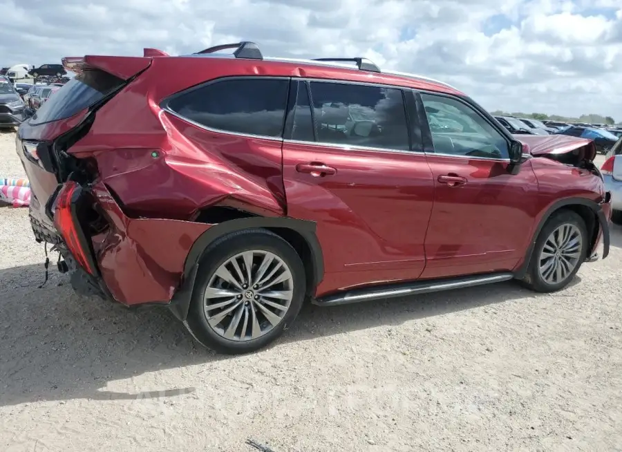 TOYOTA HIGHLANDER 2021 vin 5TDFZRBHXMS111620 from auto auction Copart