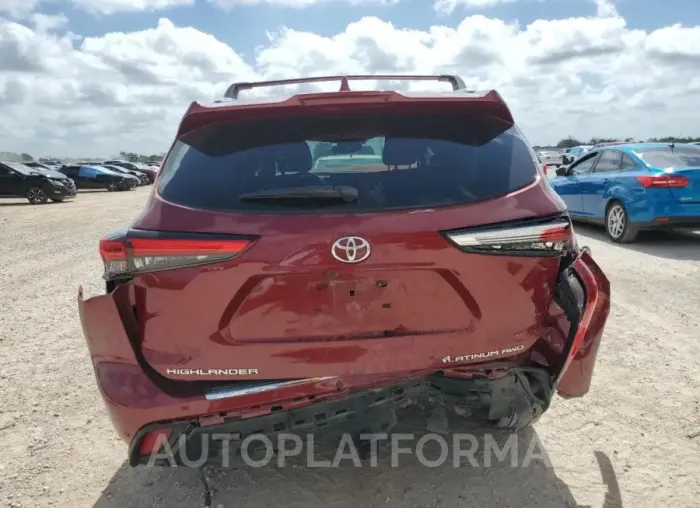 TOYOTA HIGHLANDER 2021 vin 5TDFZRBHXMS111620 from auto auction Copart