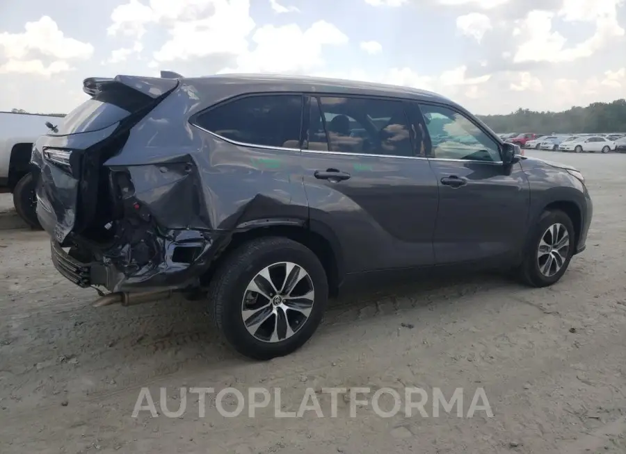 TOYOTA HIGHLANDER 2021 vin 5TDGZRAH5MS075843 from auto auction Copart