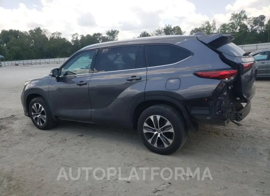 TOYOTA HIGHLANDER 2021 vin 5TDGZRAH5MS075843 from auto auction Copart