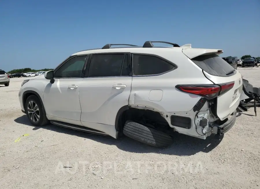 TOYOTA HIGHLANDER 2021 vin 5TDGZRBH8MS141283 from auto auction Copart