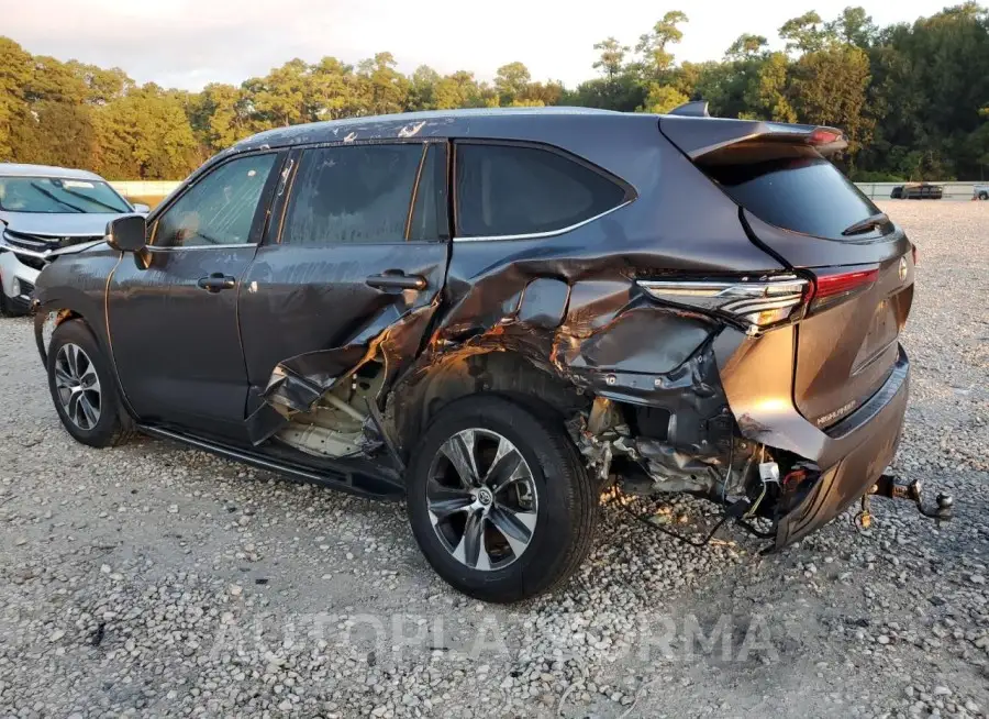 TOYOTA HIGHLANDER 2020 vin 5TDGZRBHXLS035075 from auto auction Copart