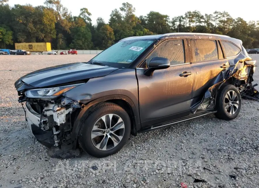 TOYOTA HIGHLANDER 2020 vin 5TDGZRBHXLS035075 from auto auction Copart