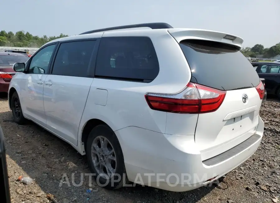 TOYOTA SIENNA LE 2015 vin 5TDJK3DC1FS095291 from auto auction Copart