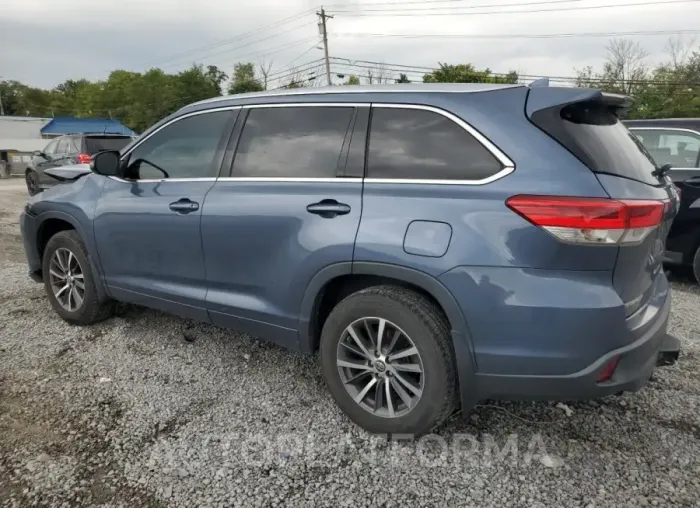 TOYOTA HIGHLANDER 2017 vin 5TDJZRFH0HS454611 from auto auction Copart