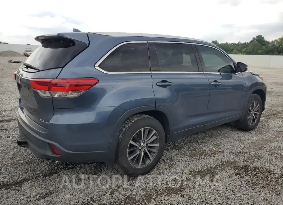 TOYOTA HIGHLANDER 2017 vin 5TDJZRFH0HS454611 from auto auction Copart