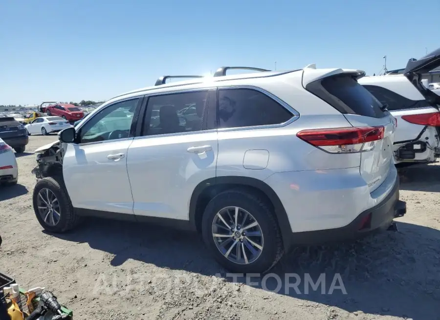 TOYOTA HIGHLANDER 2019 vin 5TDJZRFH0KS615935 from auto auction Copart