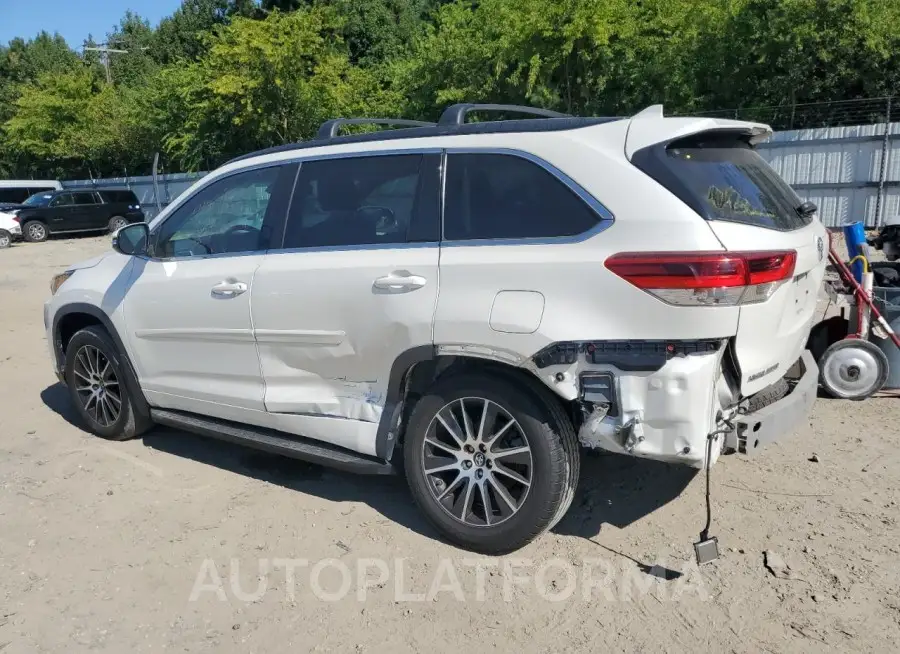 TOYOTA HIGHLANDER 2017 vin 5TDJZRFH6HS513872 from auto auction Copart