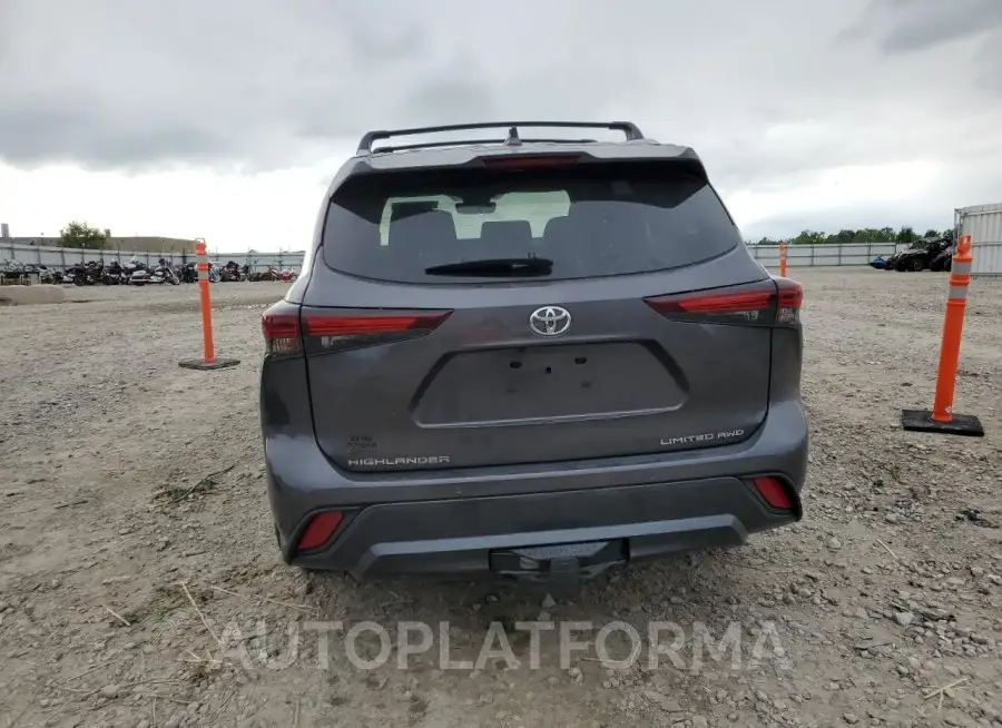 TOYOTA HIGHLANDER 2024 vin 5TDKDRBH1RS546983 from auto auction Copart