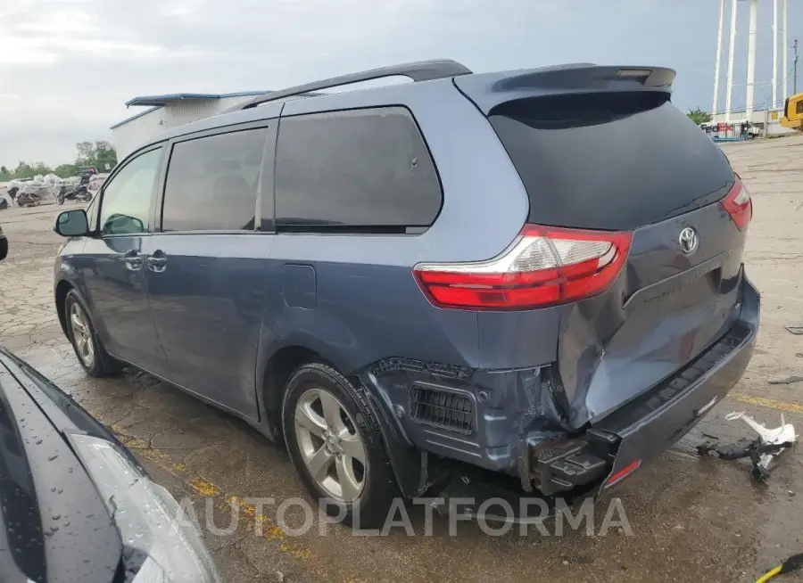 TOYOTA SIENNA LE 2017 vin 5TDKZ3DC3HS845325 from auto auction Copart