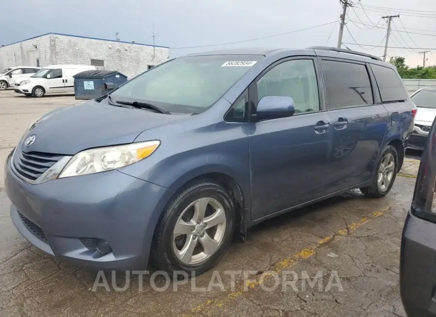 TOYOTA SIENNA LE 2017 vin 5TDKZ3DC3HS845325 from auto auction Copart