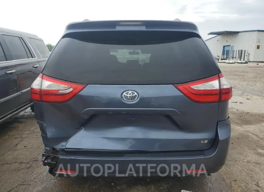 TOYOTA SIENNA LE 2017 vin 5TDKZ3DC3HS845325 from auto auction Copart