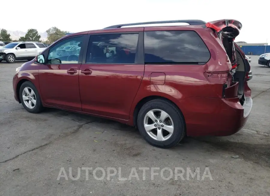 TOYOTA SIENNA LE 2017 vin 5TDKZ3DC6HS847697 from auto auction Copart