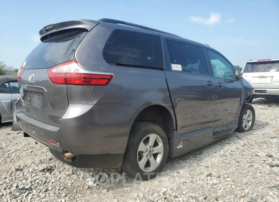 TOYOTA SIENNA LE 2019 vin 5TDKZ3DCXKS010118 from auto auction Copart