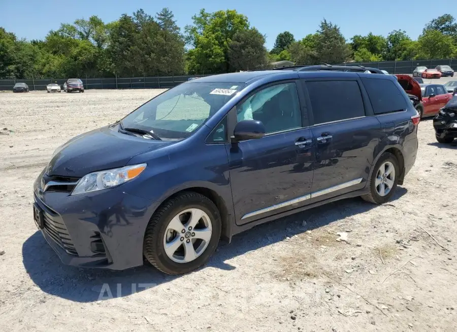 TOYOTA SIENNA LE 2019 vin 5TDKZ3DCXKS993222 from auto auction Copart