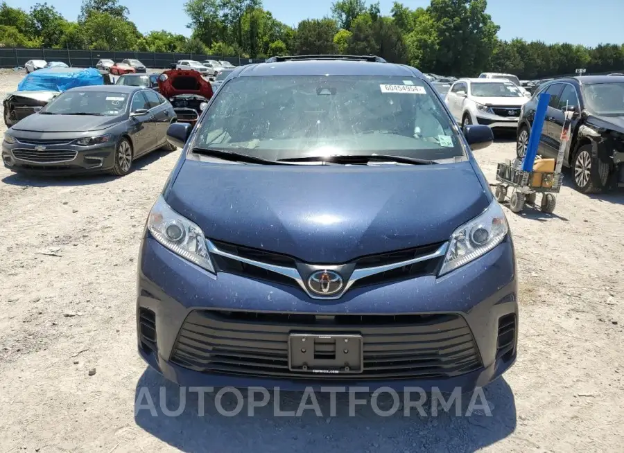 TOYOTA SIENNA LE 2019 vin 5TDKZ3DCXKS993222 from auto auction Copart