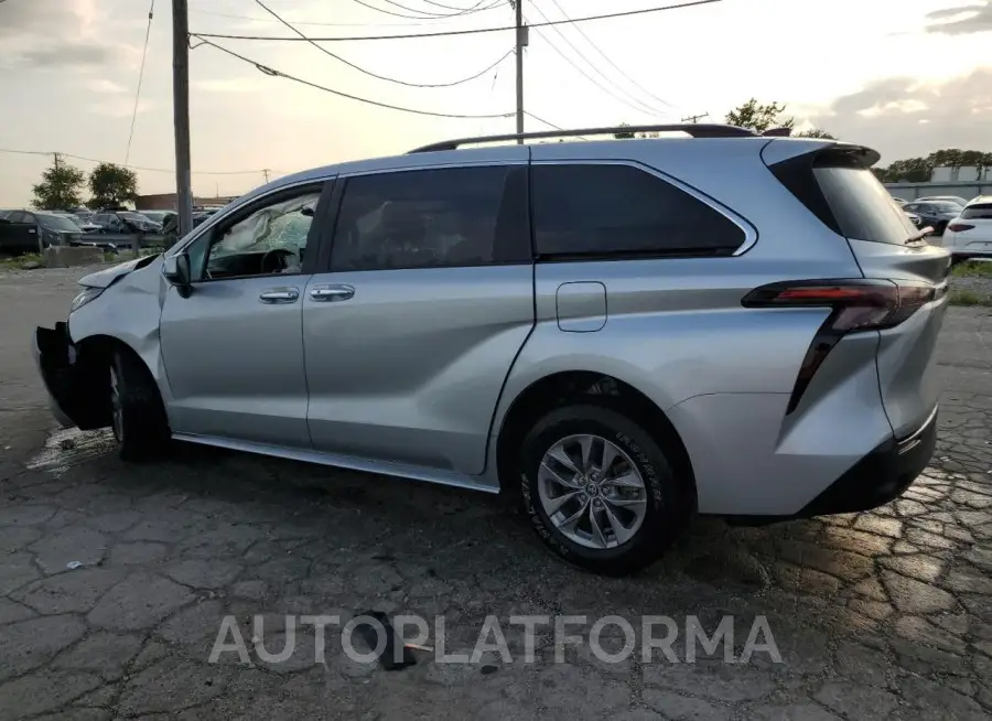 TOYOTA SIENNA XLE 2023 vin 5TDYRKEC9PS164880 from auto auction Copart