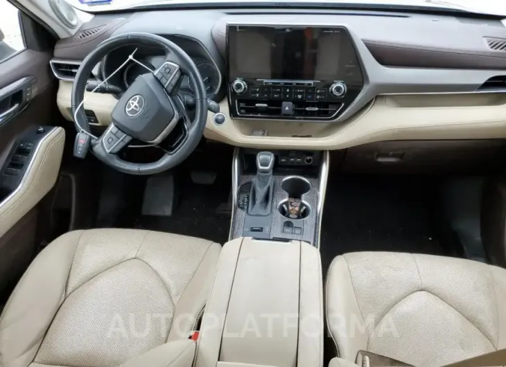 TOYOTA HIGHLANDER 2020 vin 5TDYZRAH6LS005416 from auto auction Copart