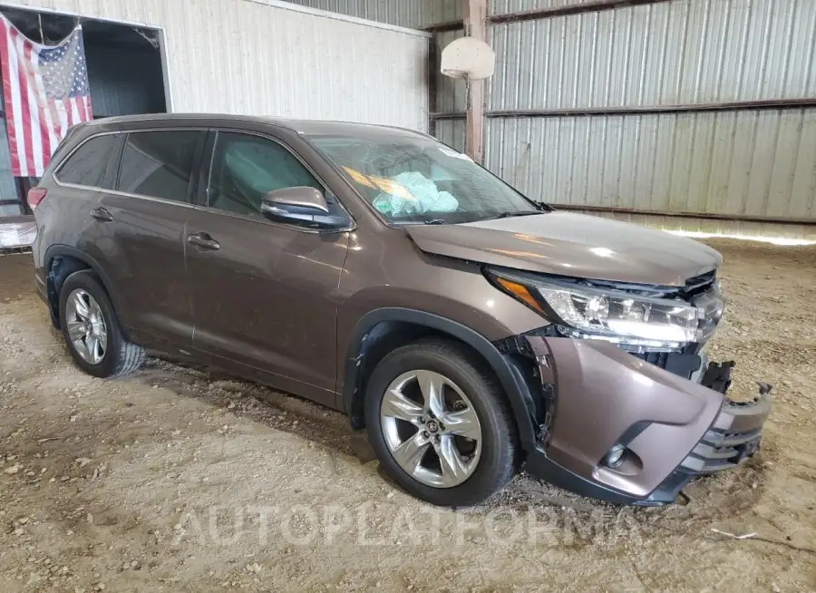 TOYOTA HIGHLANDER 2018 vin 5TDYZRFH5JS239133 from auto auction Copart