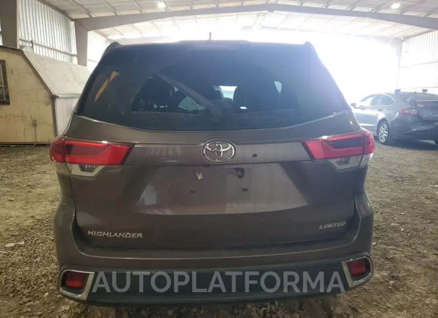 TOYOTA HIGHLANDER 2018 vin 5TDYZRFH5JS239133 from auto auction Copart