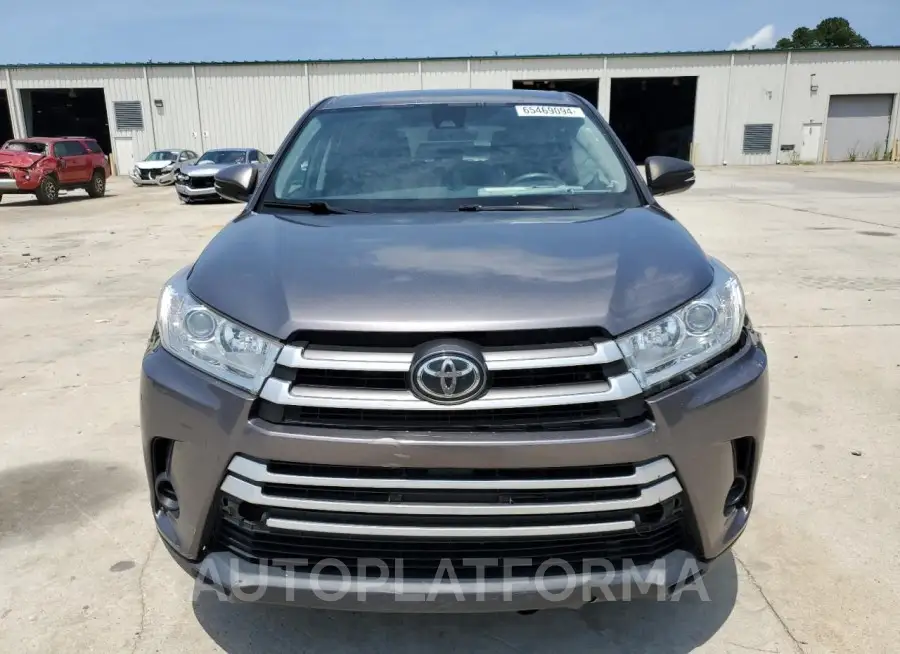 TOYOTA HIGHLANDER 2019 vin 5TDZARFH3KS057234 from auto auction Copart